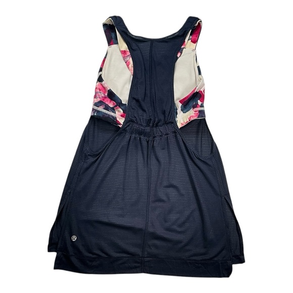 Lululemon Stash It Tank Inky Floral Ghost‎ Inkwell Bumble Berry Size 6 - Picture 12 of 16